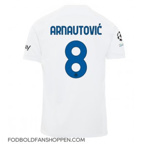 Inter Milan Marko Arnautovic #8 Udebanetrøje 2023-24 Kortærmet